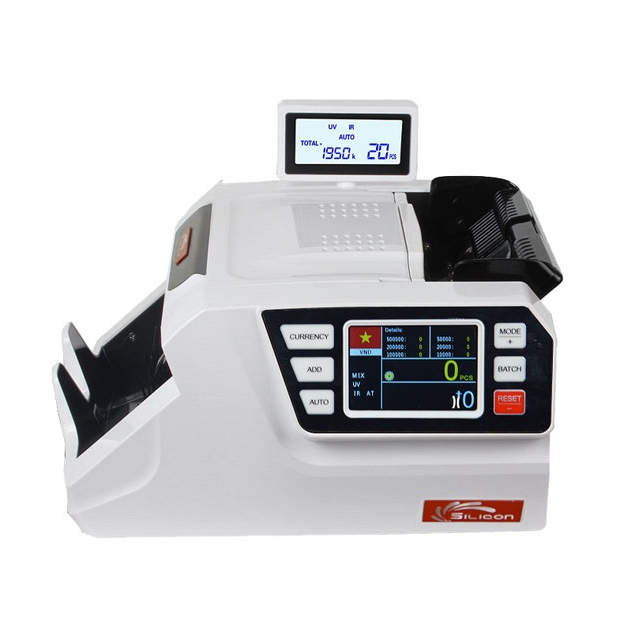 Máy đếm tiền Silicon MC 8900 Công Nghệ Mỹ